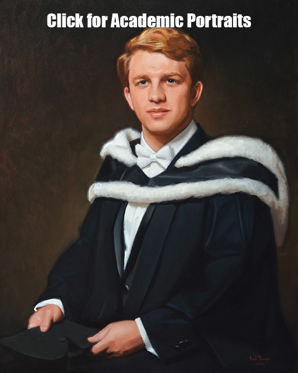 Academic Portraits / Academic Portrait Paintings in Oil on Canvas