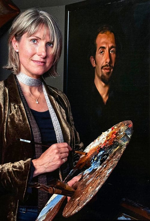 Hazel Morgan portrait artist