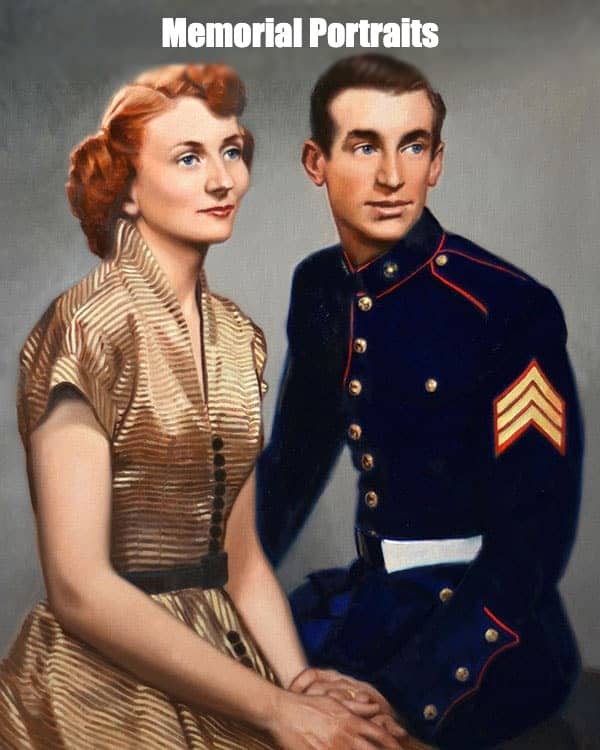 Memorial Portraits by Hazel Morgan