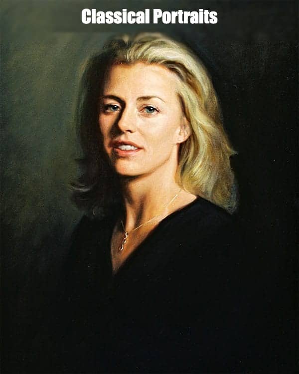 Classical Portraits by Hazel Morgan